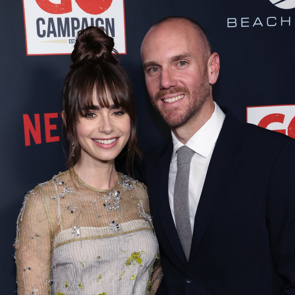 Lily Collins und ihr Ehemann Charlie McDowell