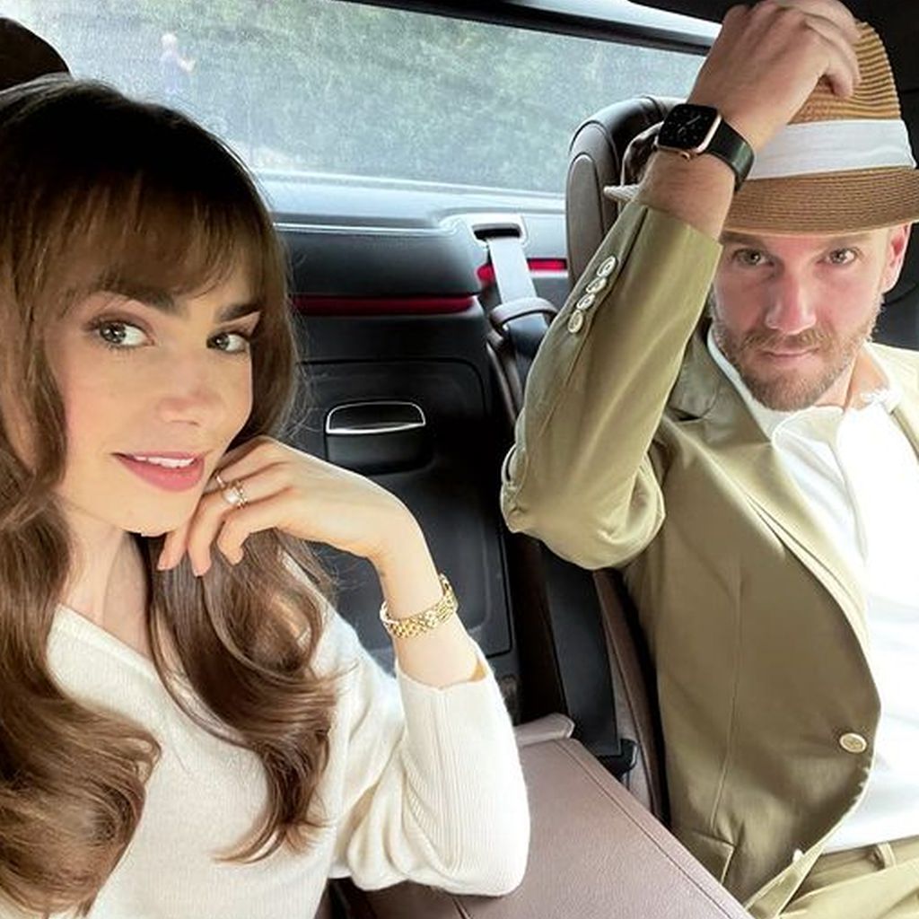 Lily Collins und Charlie McDowell