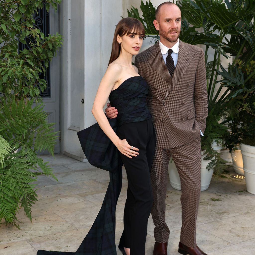 Lily Collins und Charlie McDowell, Oktober 2022