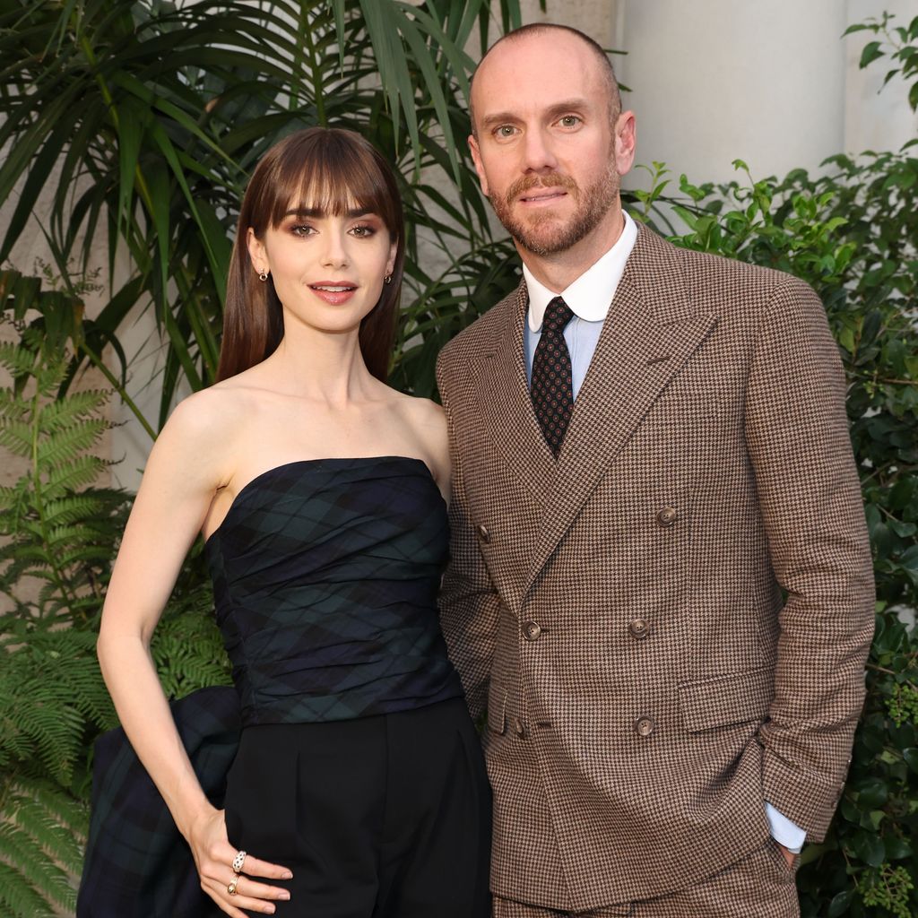Lily Collins und Charlie McDowell, Oktober 2022