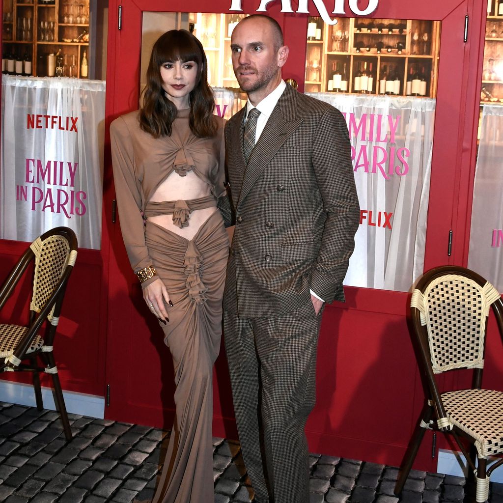 Lily Collins und Charlie McDowell im Dezember 2022