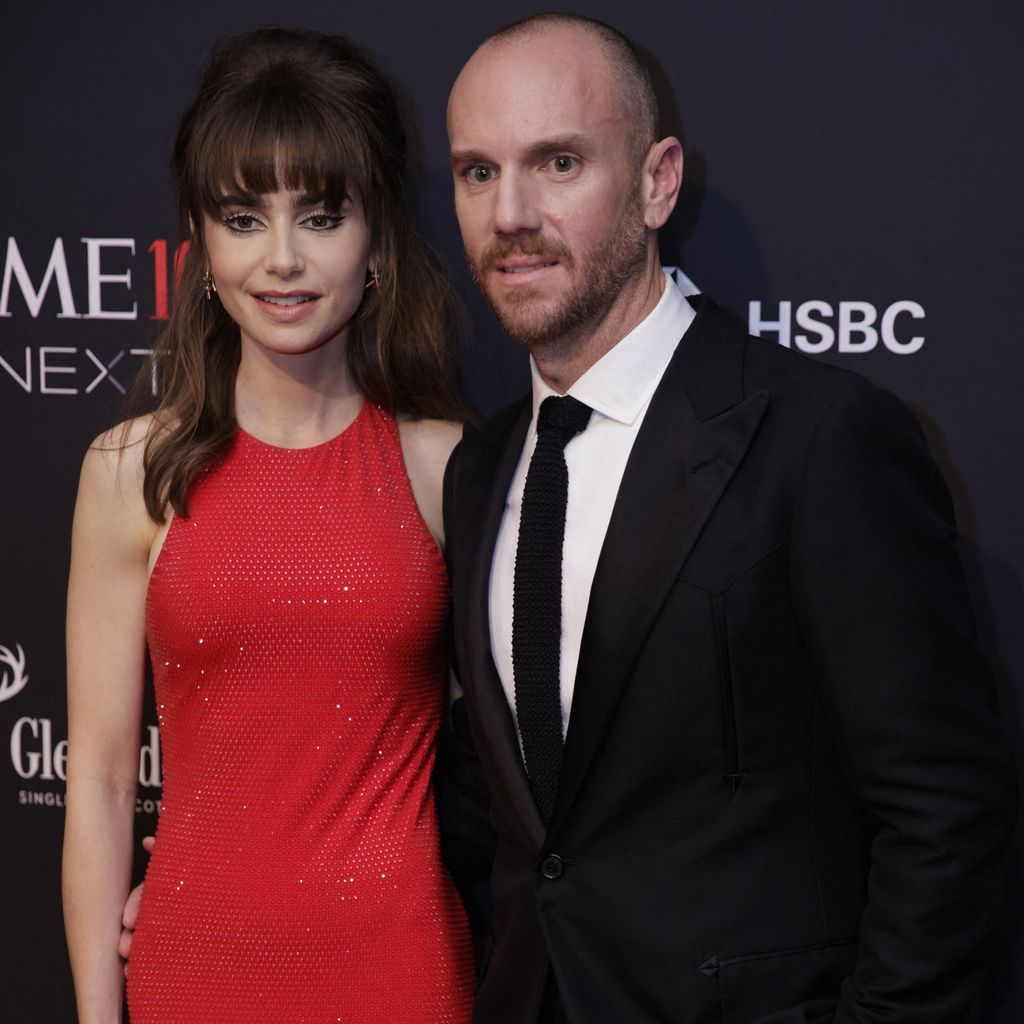 Lily Collins und Charlie McDowell im Oktober 2022