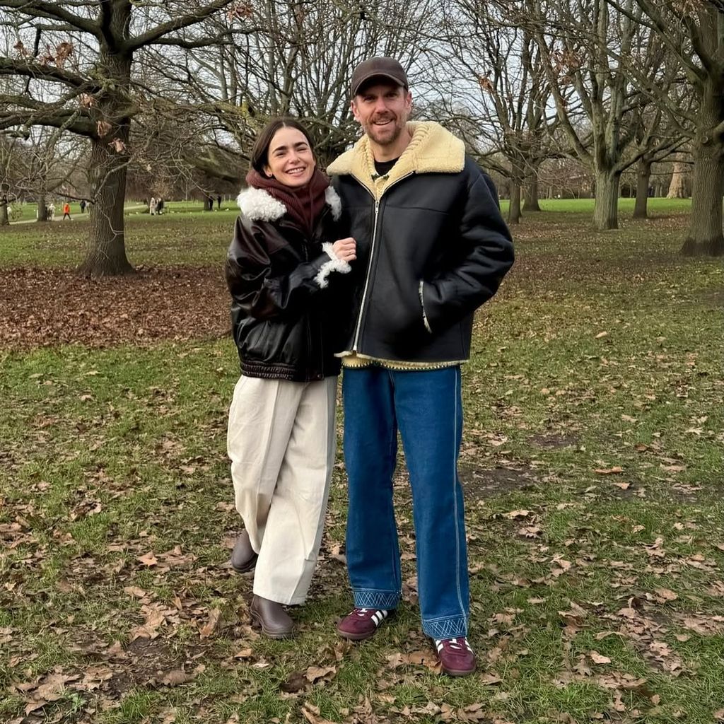 Lily Collins und ihr Ehemann Charlie McDowell