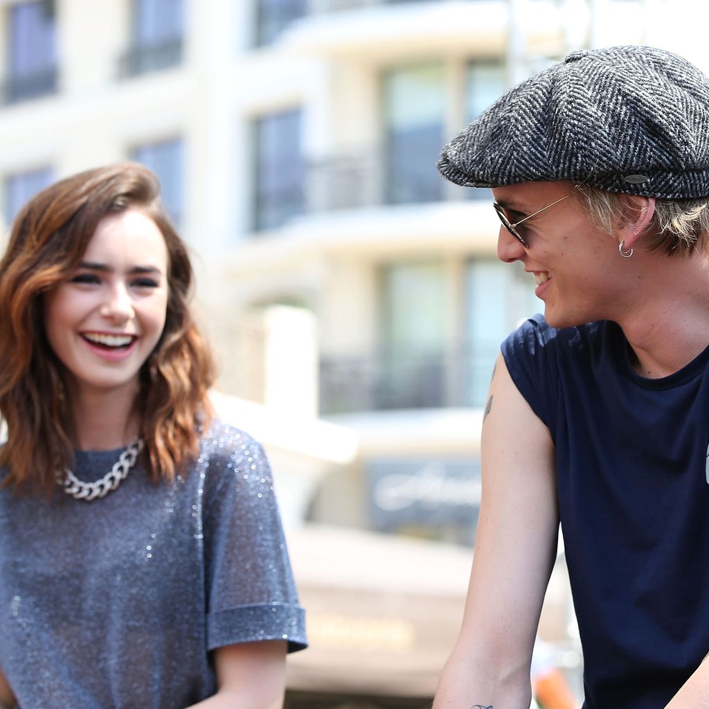 Lily Collins, Jamie Campbell Bower, 2013