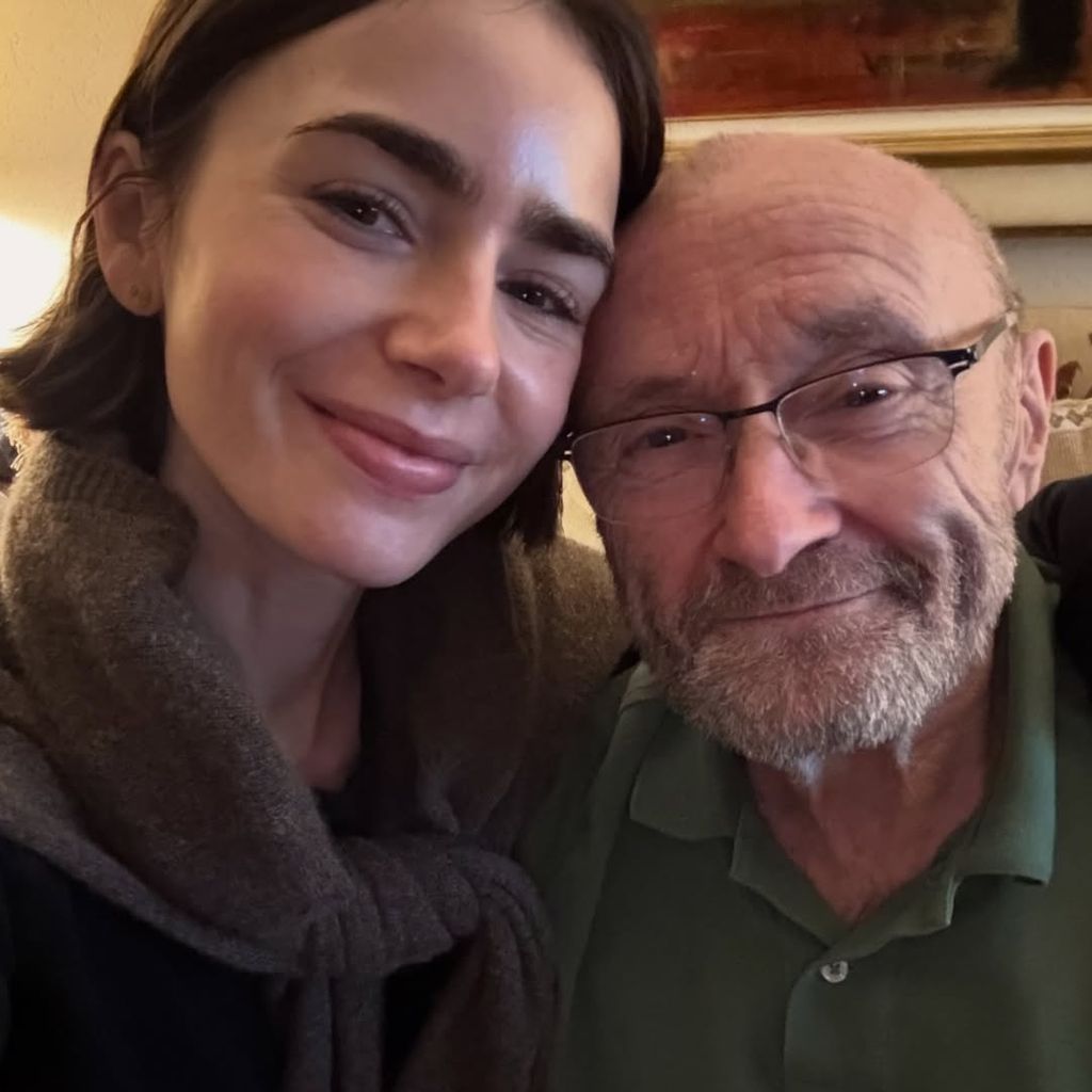 Lily Collins und Phil Collins 2026