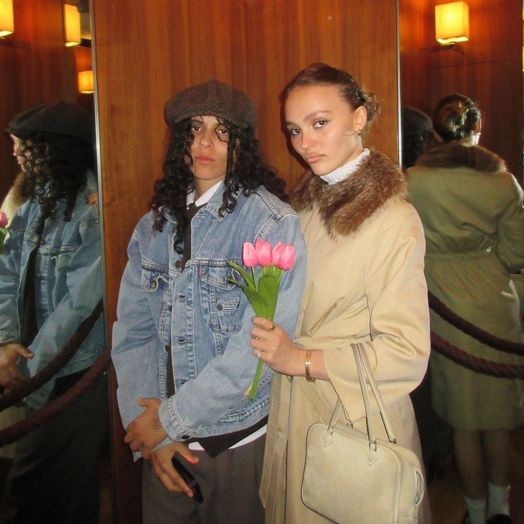 Lily-Rose Depp und Rapperin 070 Shake