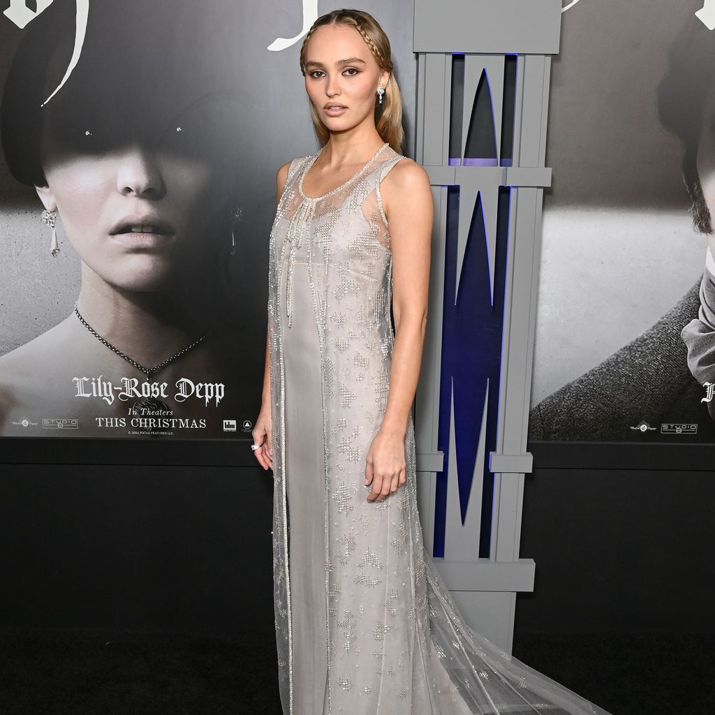 Lily-Rose Depp bei der "Nosferatu"-Premiere in Los Angeles, Dezember 2024