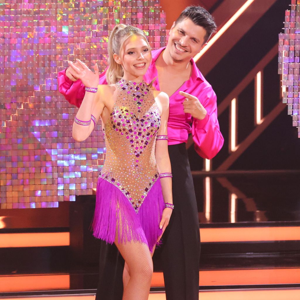 Lina Larissa Strahl und Alexandru Ionel bei "Let's Dance"