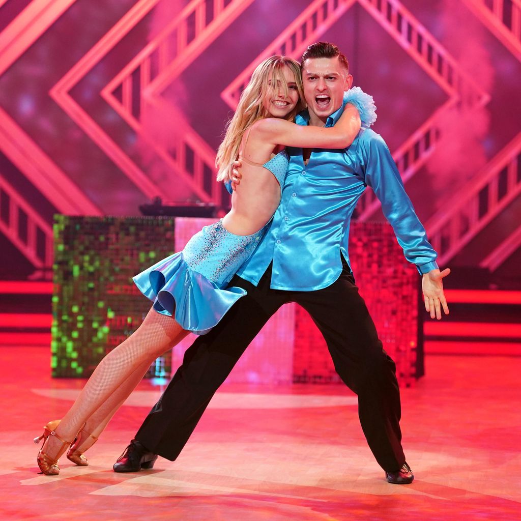 Lina Larissa Strahl und Zsolt Sándor Cseke bei "Let's Dance"