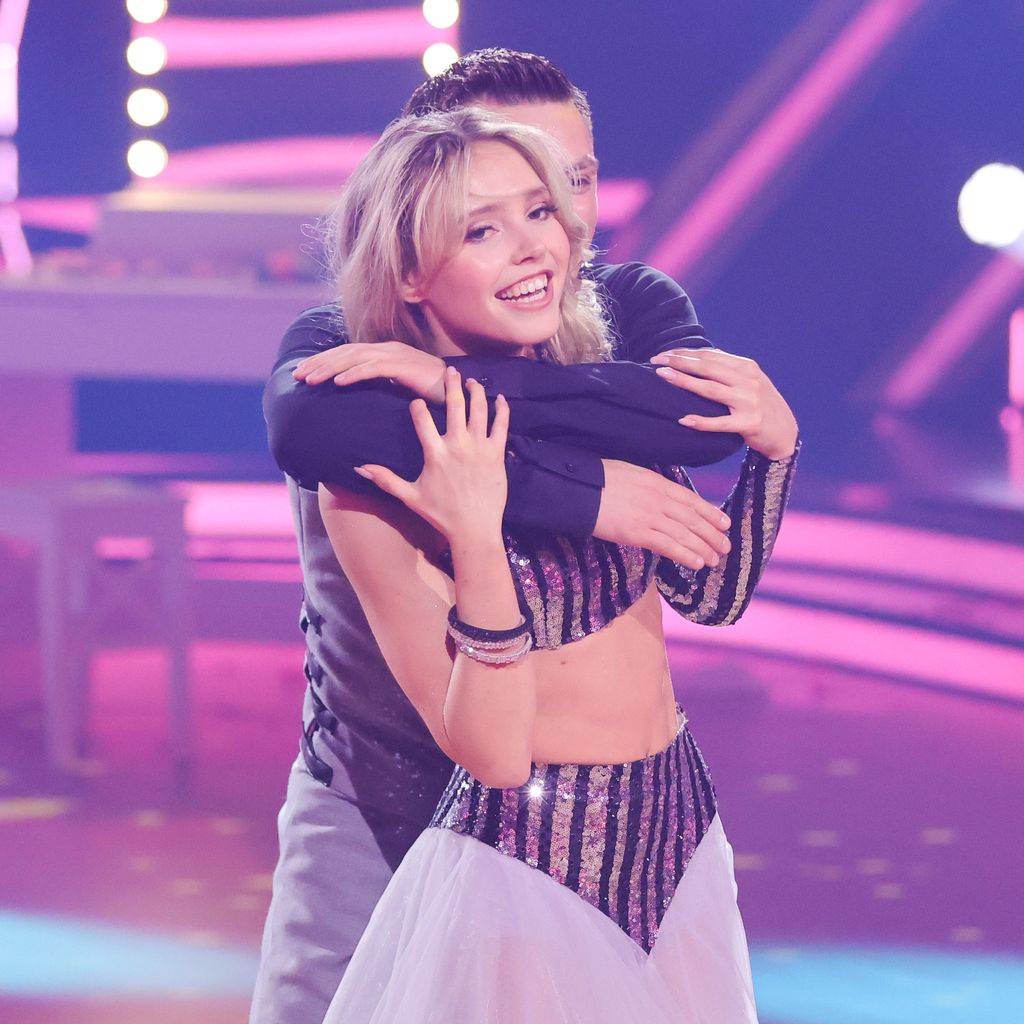 Lina Larissa Strahl und Zsolt Sándor Cseke bei "Let's Dance"