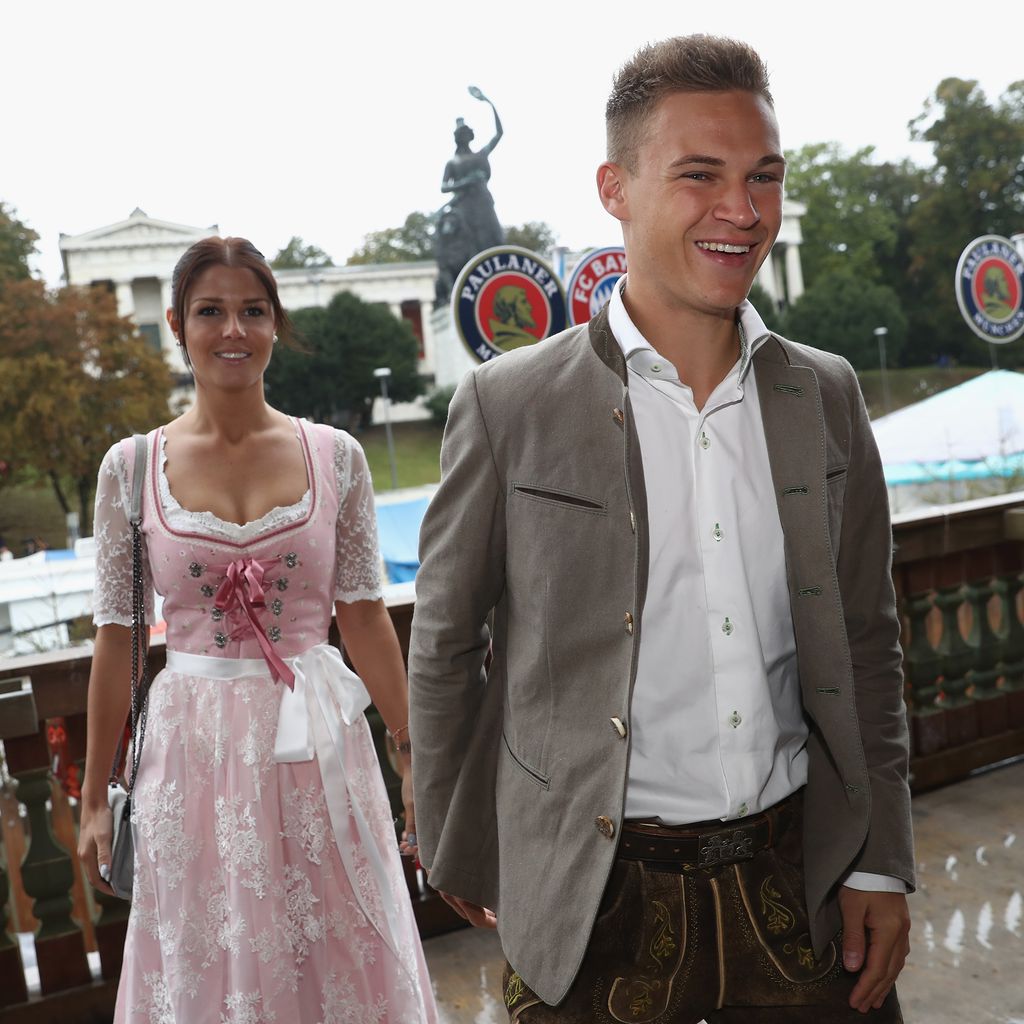 Lina Meyer und Joshua Kimmich, Oktoberfest 2016
