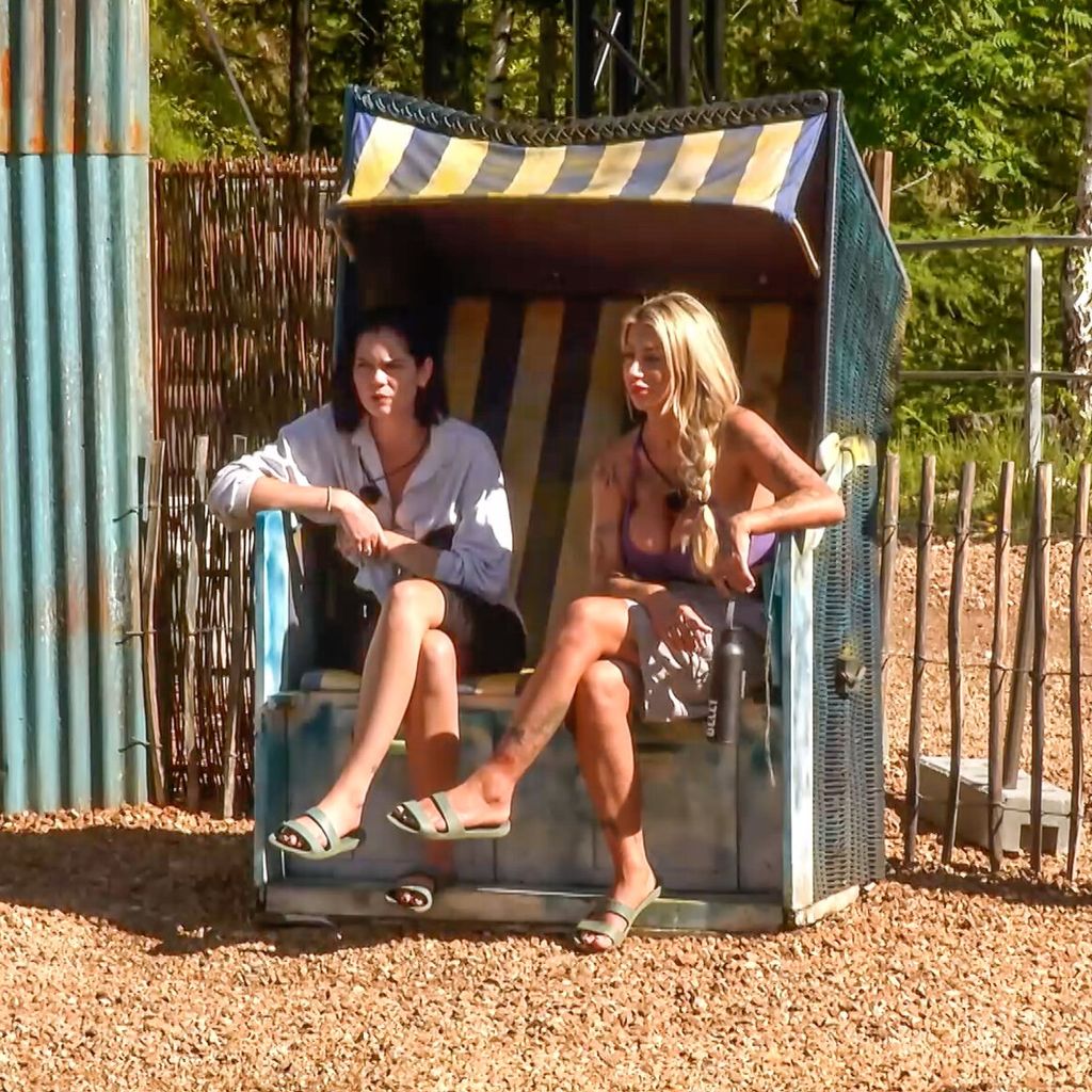 Linda Braunberger und Belly Venosta in "Das große Promi-Büßen"