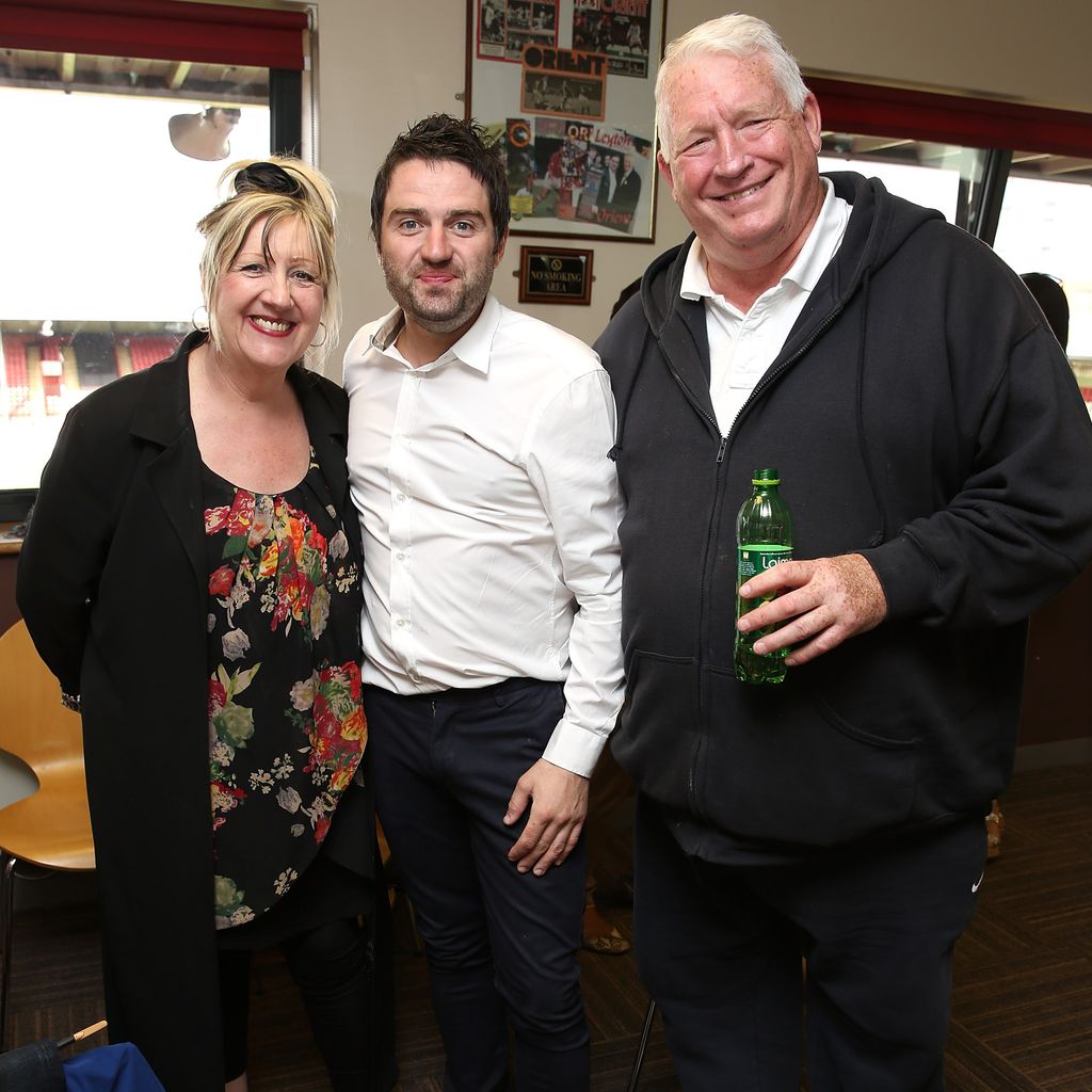 Linda Gilbey, George Gilbey und Pete McGarry