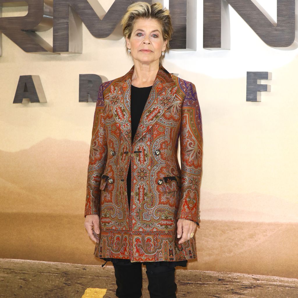 Linda Hamilton bei einem "Terminator: Dark Fate"-Event in London im Oktober 2019