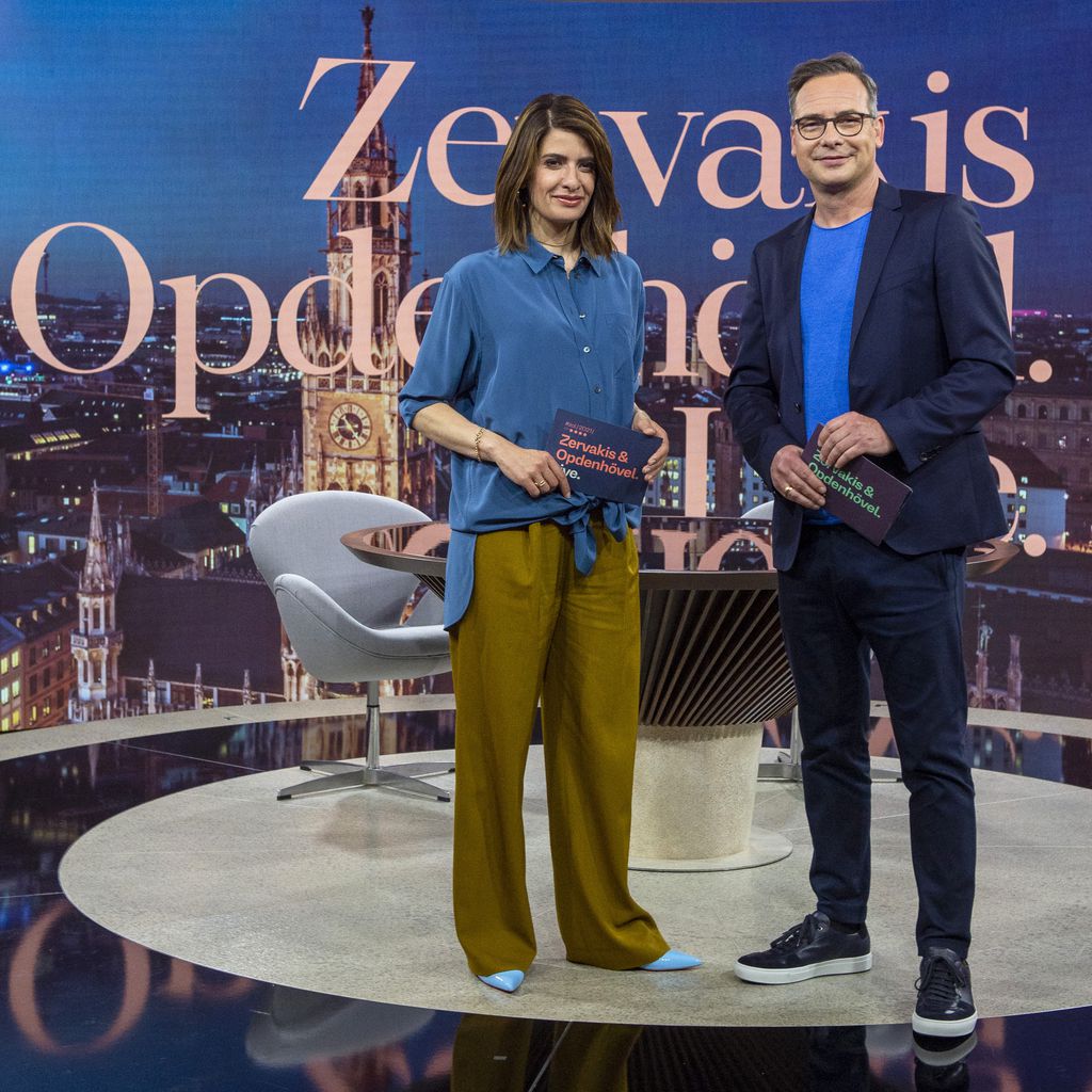 Linda Zervakis und Matthias Opdenhövel