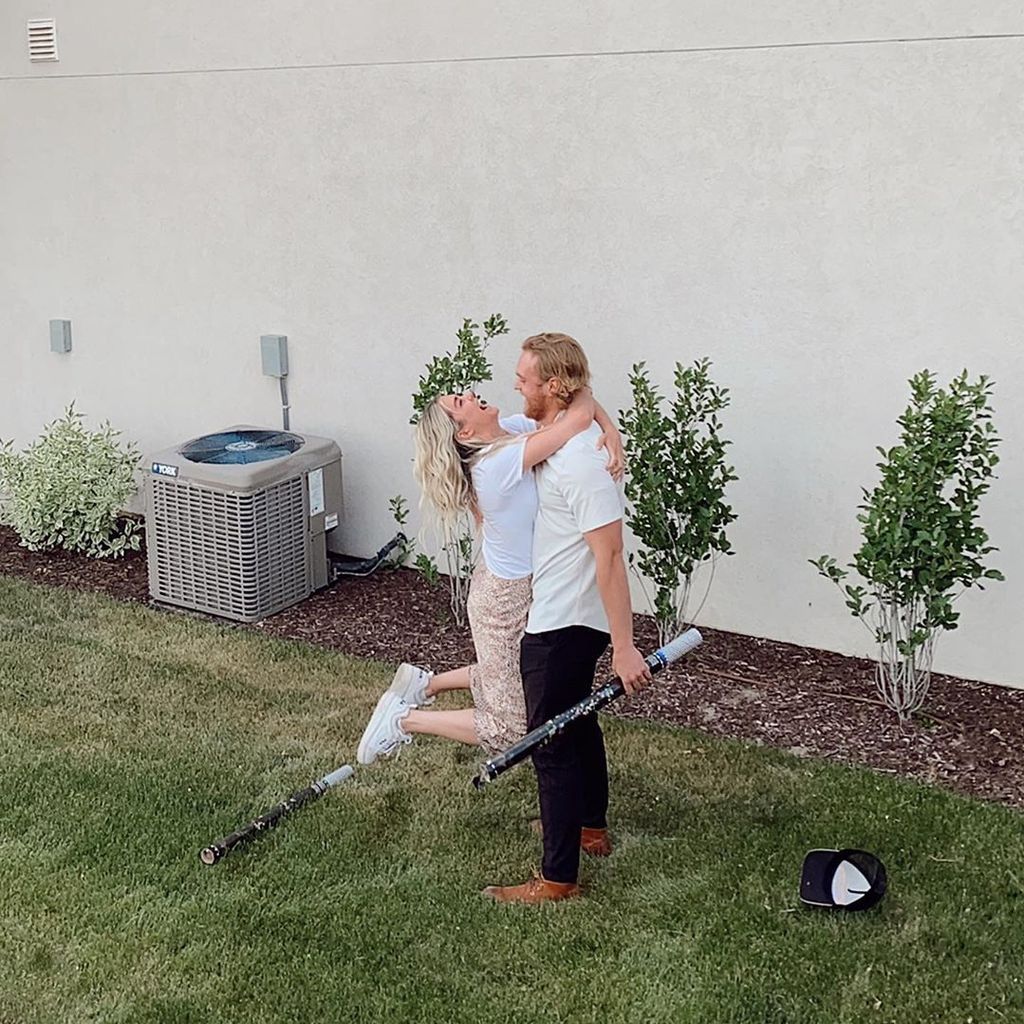 Lindsay Arnold und Sam Cusick, Mai 2020