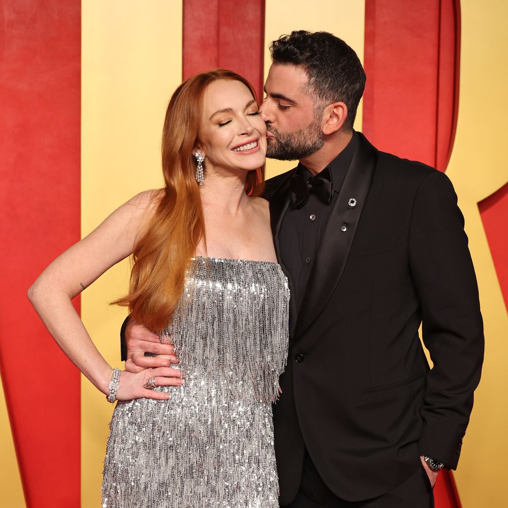 Lindsay Lohan und Bader Shammas im März 2024