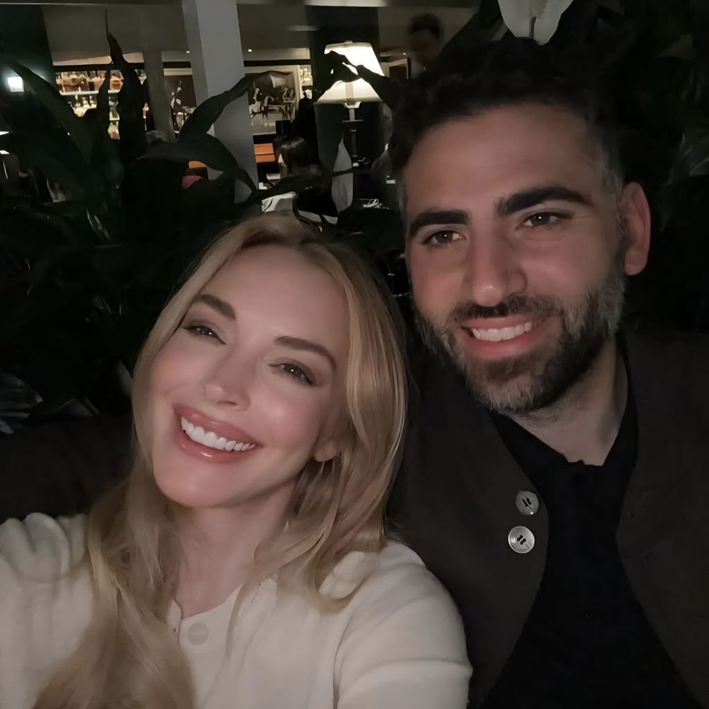 Lindsay Lohan mit Ehemann Bader Shammas feiern Valentinstag