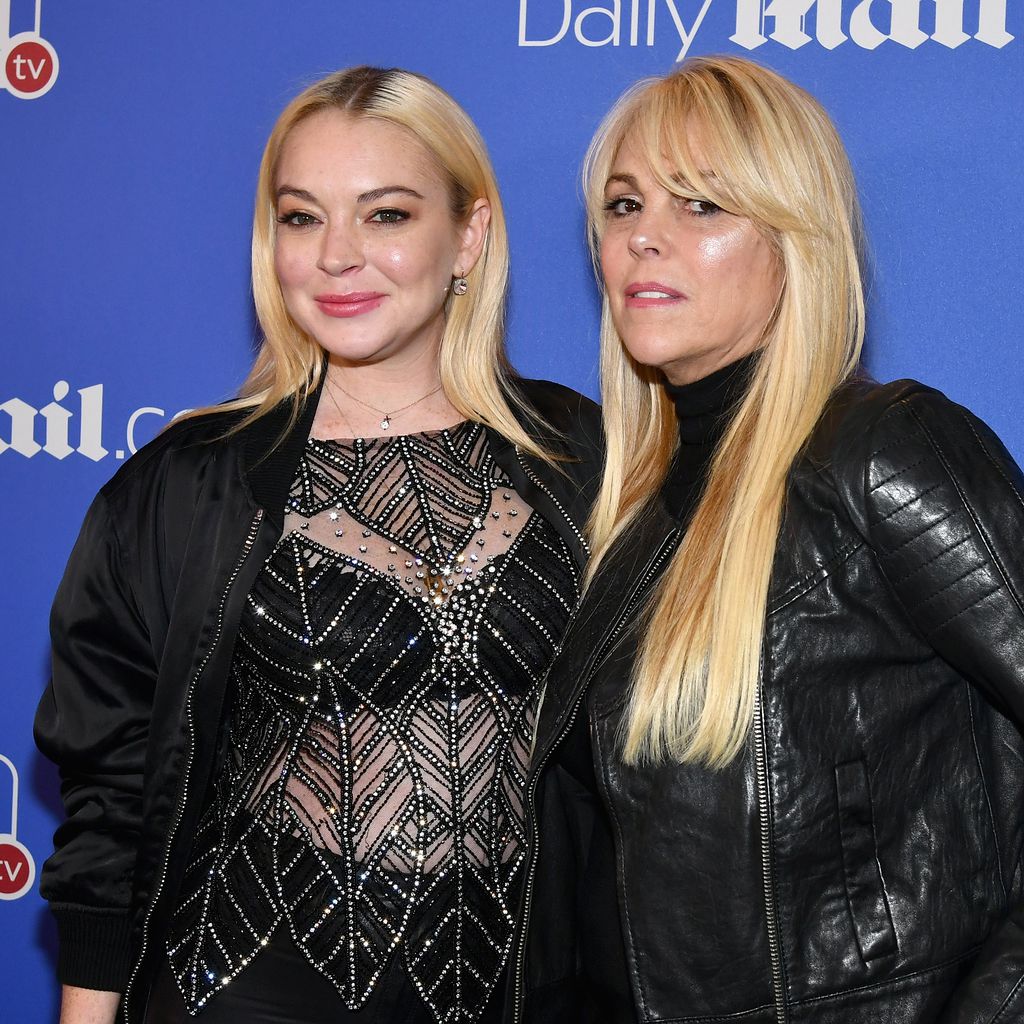Lindsay Lohan mit ihrer Mutter Dina