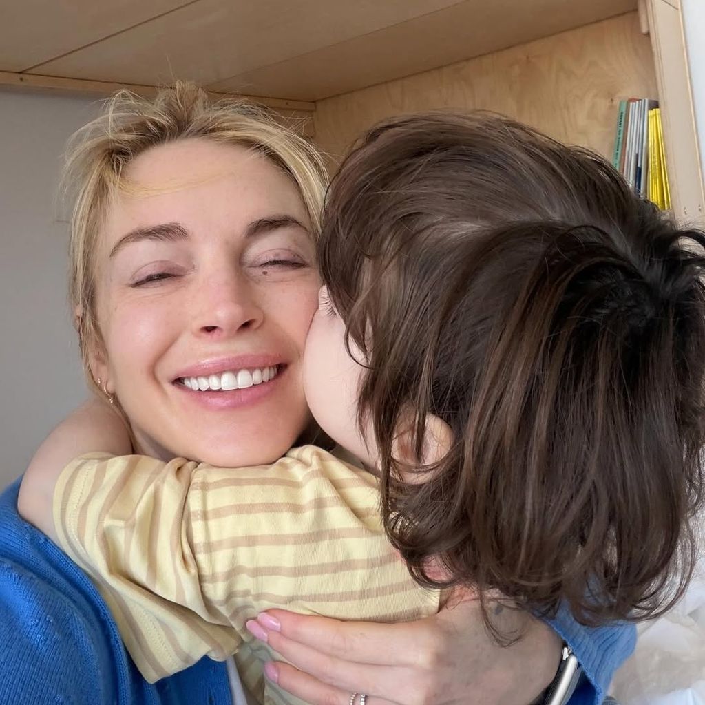 Lindsay Lohan mit Sohn Luai