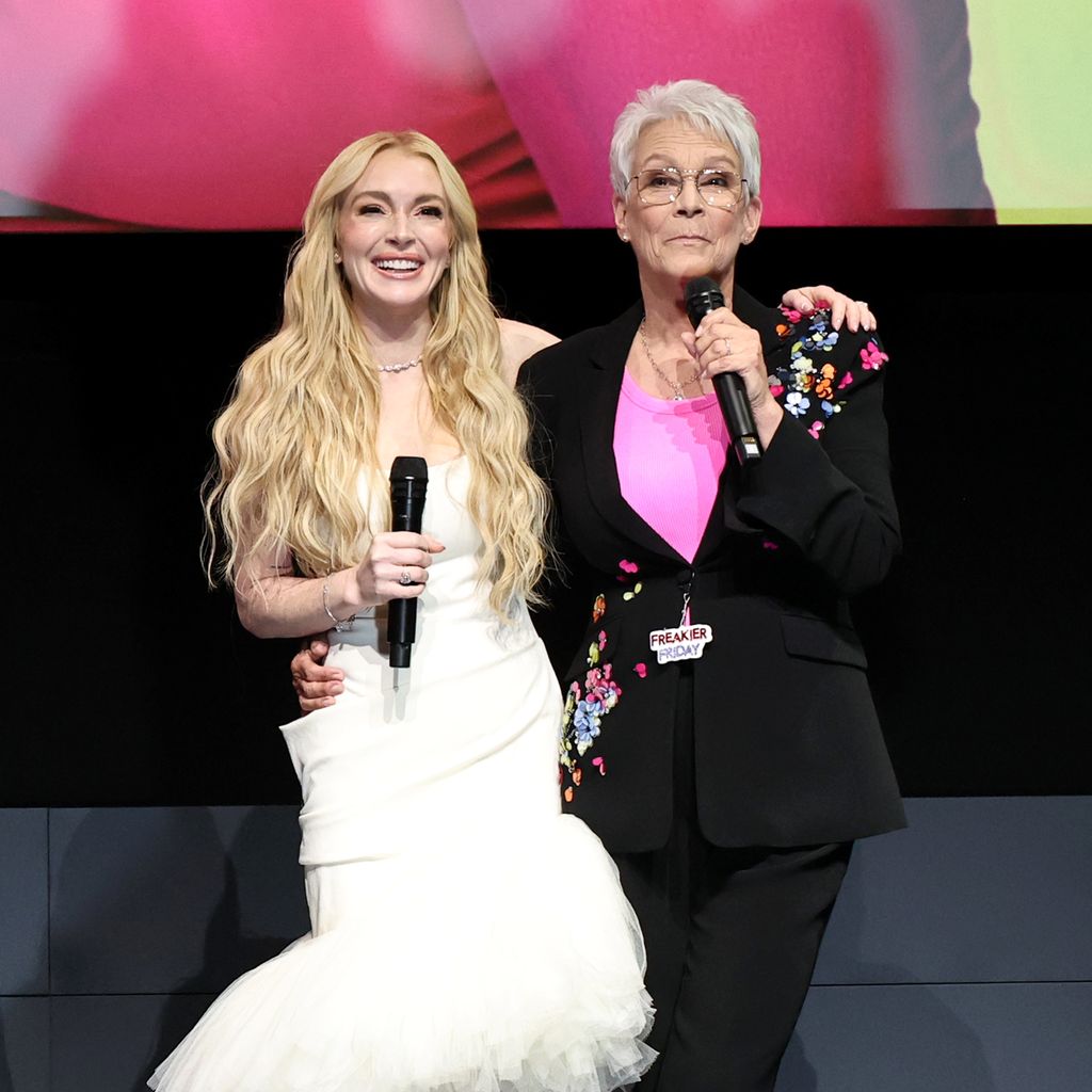 Lindsay Lohan und Jamie Lee Curtis bei der Premiere von "Freakier Friday"