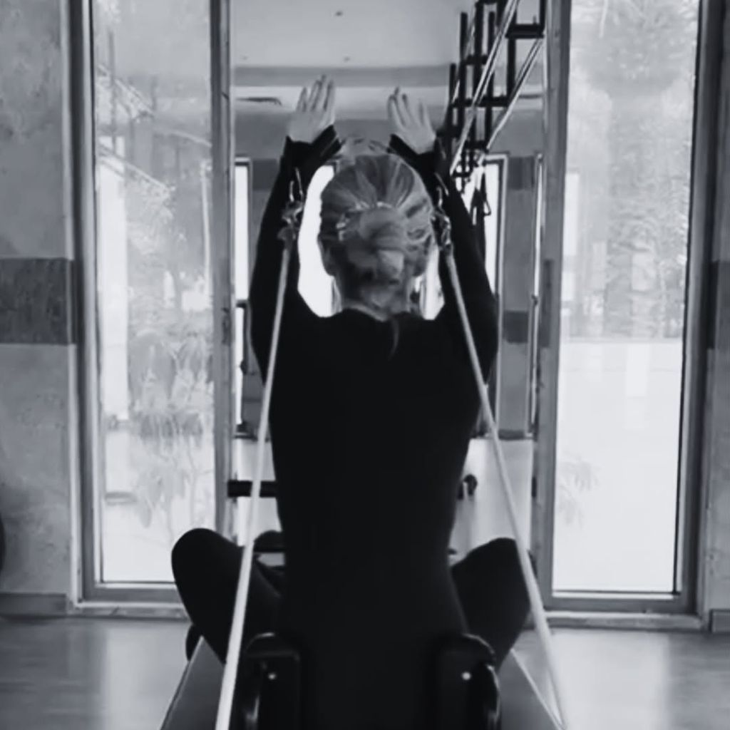 Lindsay Lohan beim Workout