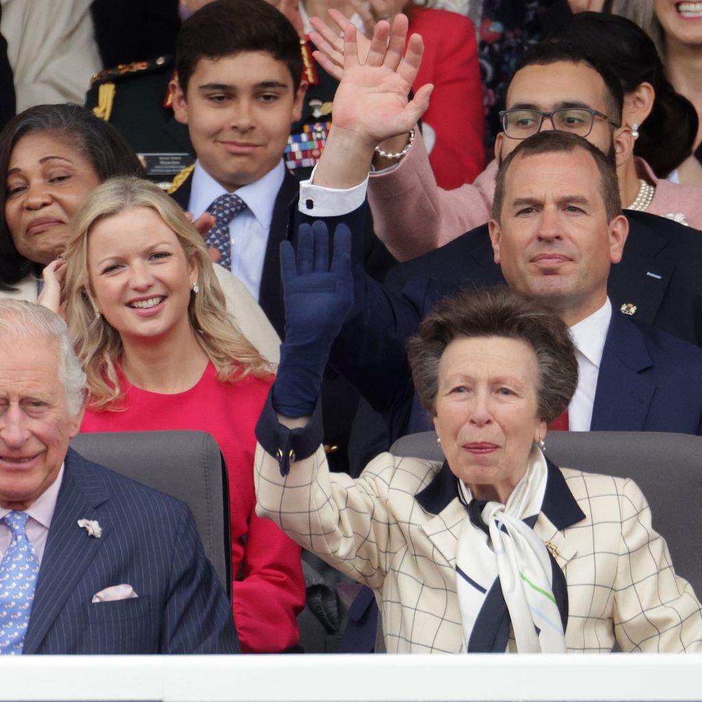 Lindsay Wallace und Peter Phillips im Juni 2022