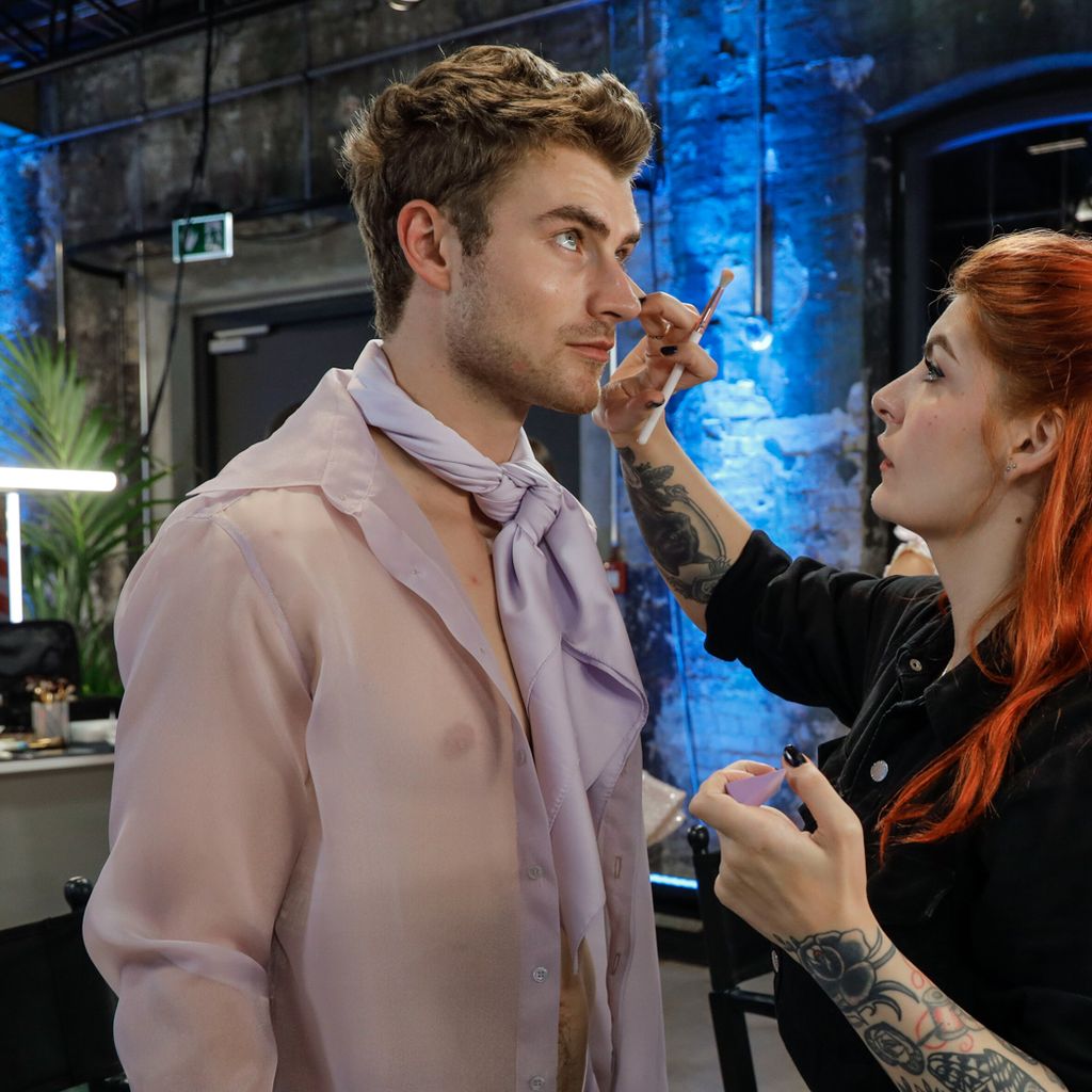 Linus Weber bei GNTM 2024
