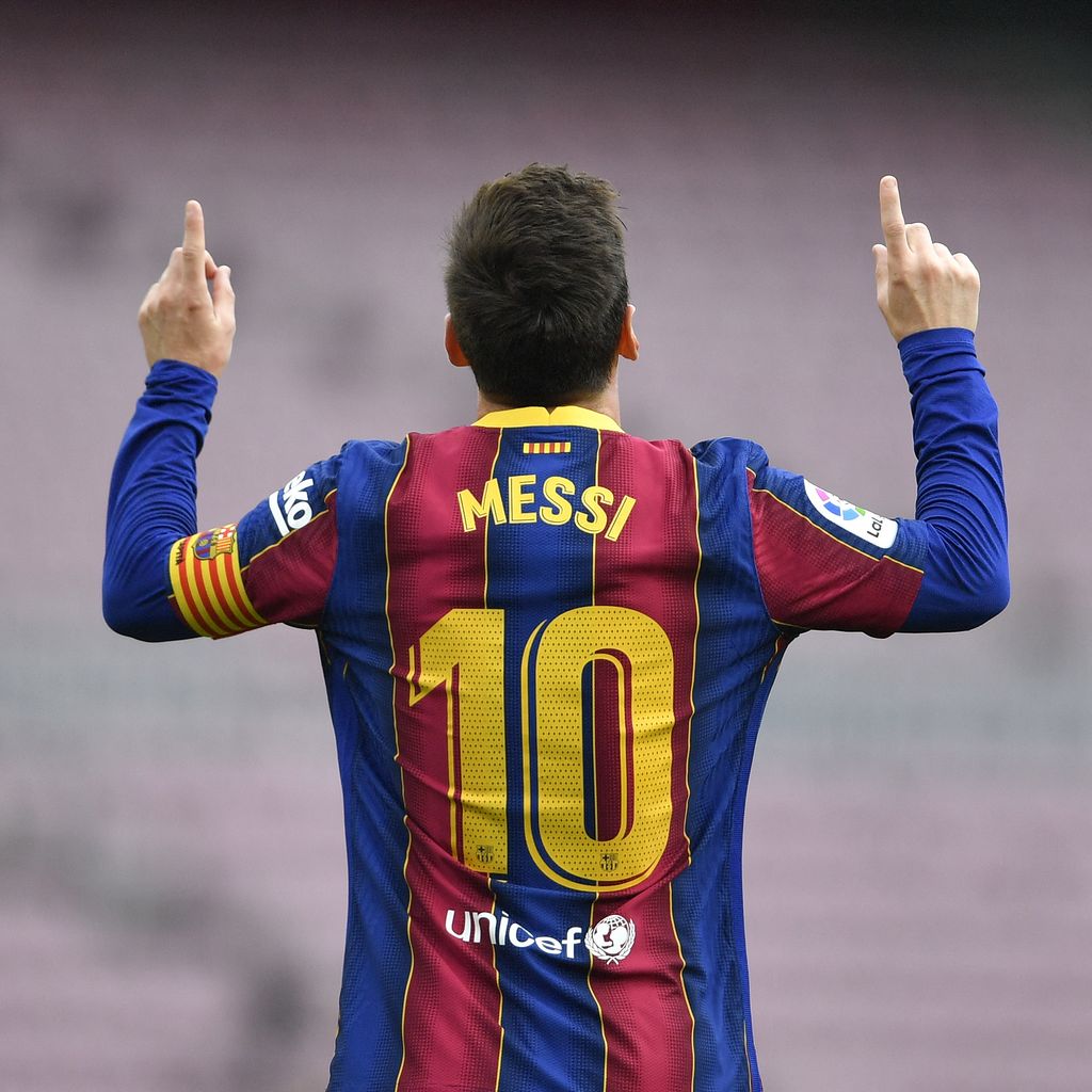 Lionel Messi im Dress des FC Barcelona