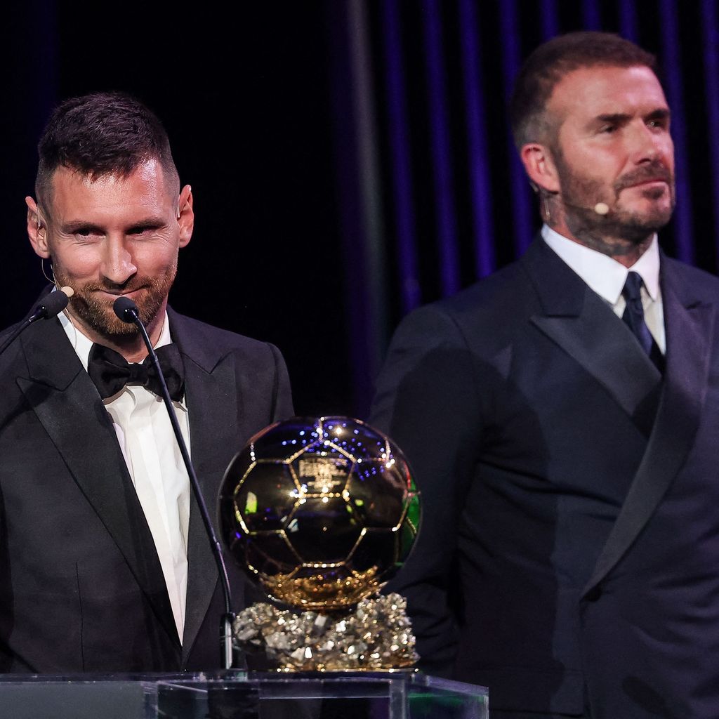 Lionel Messi und David Beckham, 2023