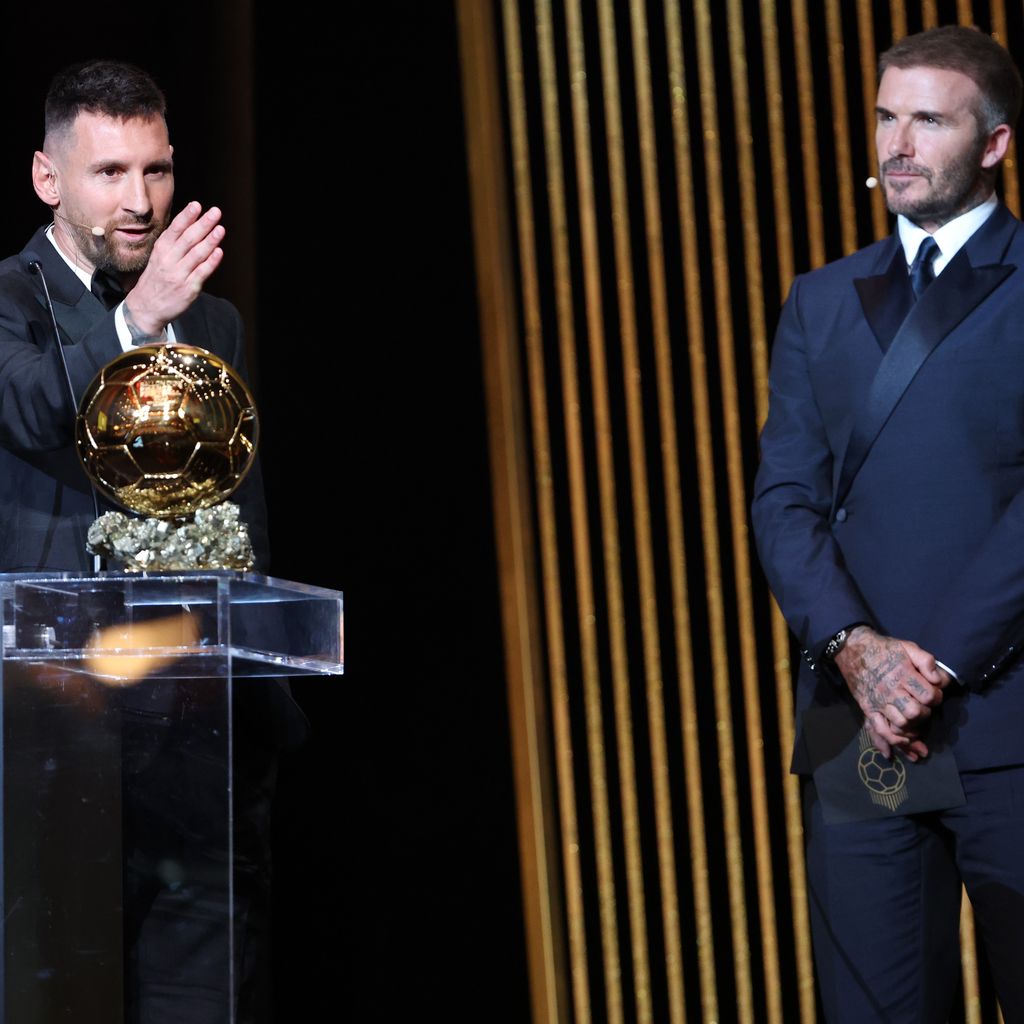 Lionel Messi und David Beckham, 2023