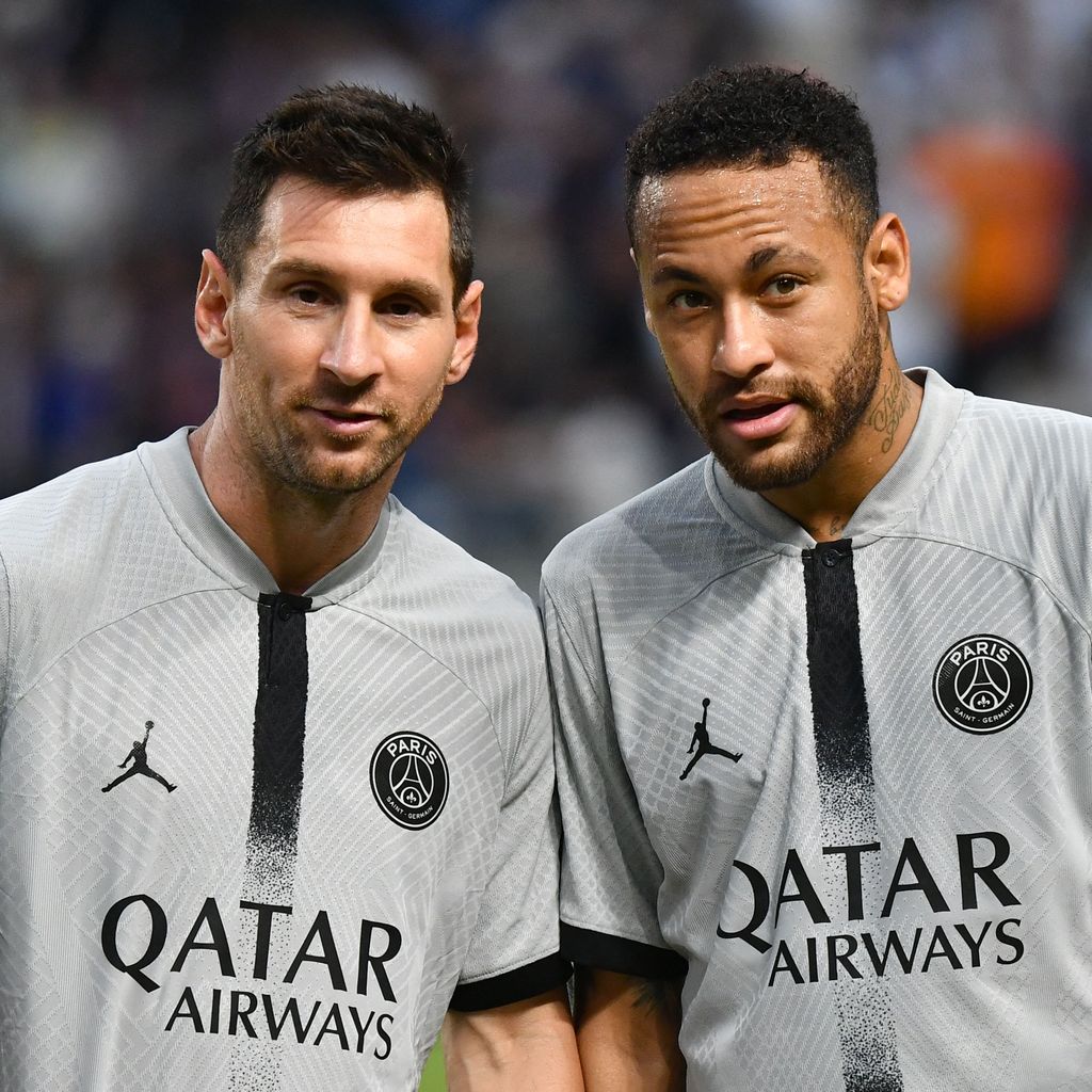 Lionel Messi und Neymar Jr., Juli 2022