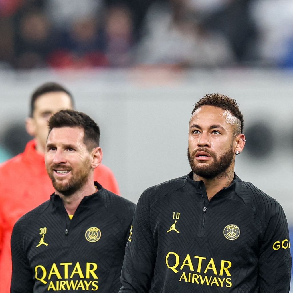 Lionel Messi und Neymar Jr., Januar 2023