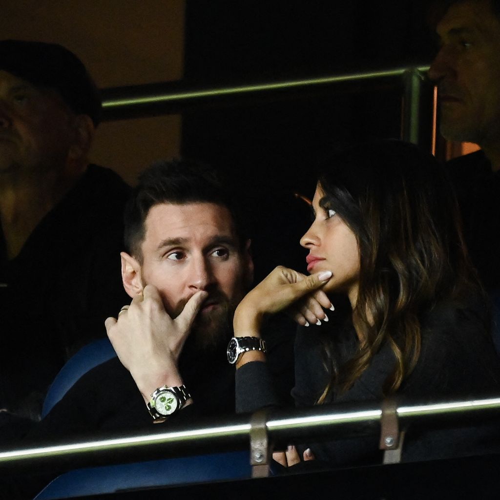 Lionel Messi und seine Frau Antonela Roccuzzo