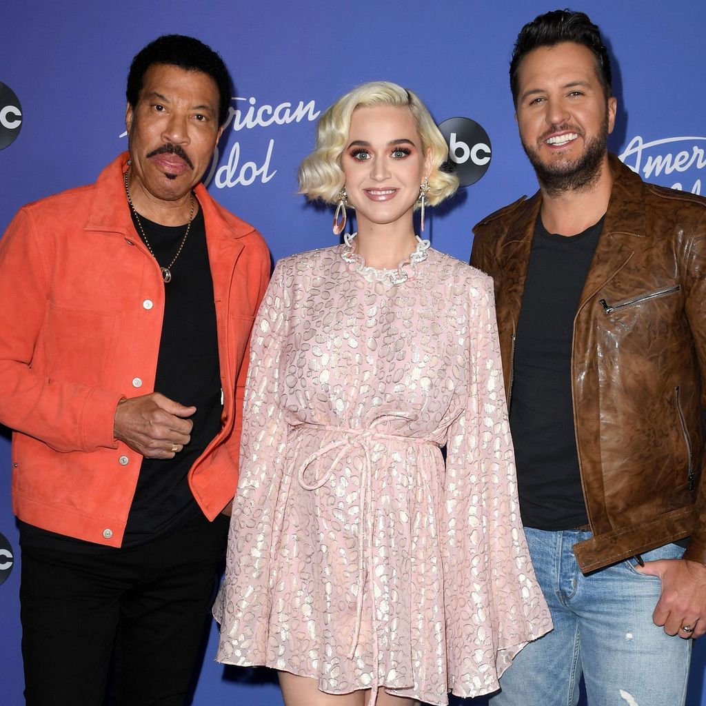 Lionel Richie, Katy Perry und Luke Bryan im Jahr 2020