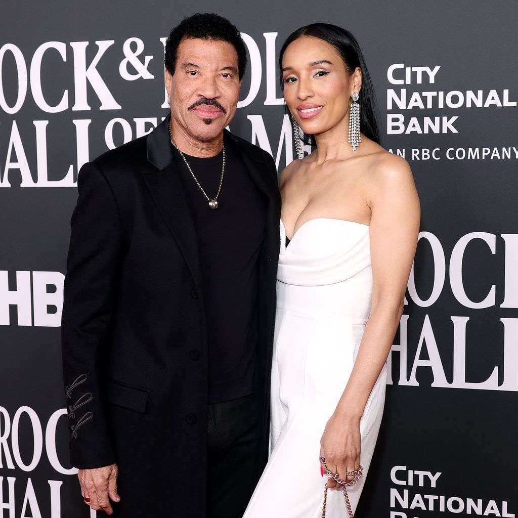 Lionel Richie und Lisa Parigi