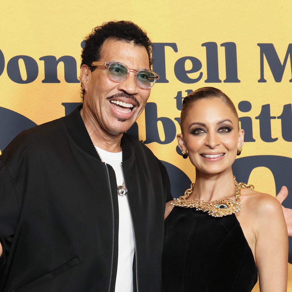 Lionel Richie und Nicole Richie bei der Premiere von "Don't Tell Mom the Babysitter's Dead"