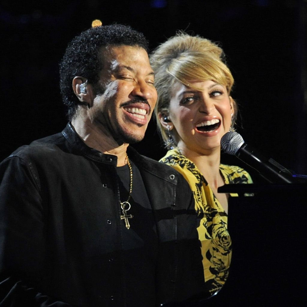 Lionel Richie mit seiner Tochter Nicole