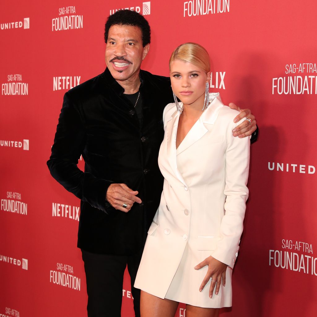 Lionel Richie und Sofia Richie, 2017