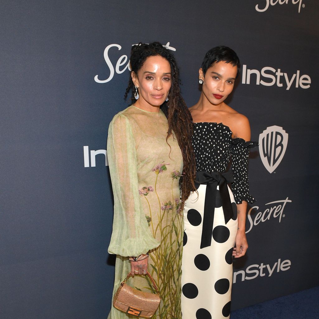 Lisa Bonet und ihre Tochter Zoe Kravitz im Januar 2020