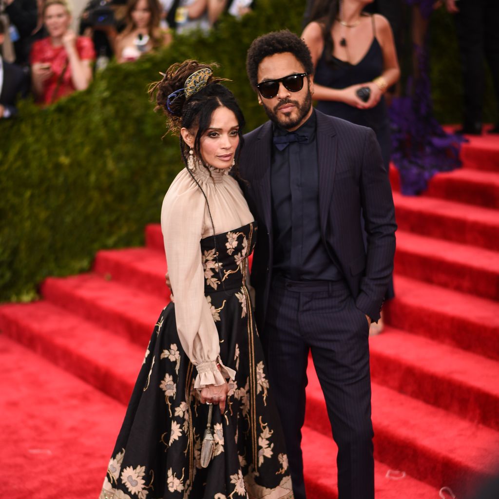 Lisa Bonet und Lenny Kravitz bei der Metgala, 2015