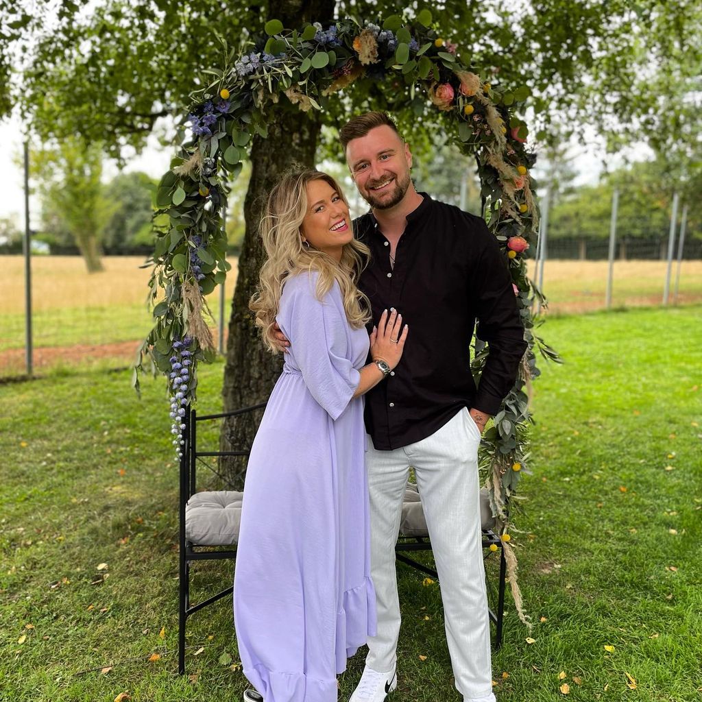 Lisa Bund und ihr Partner Chris, 2021