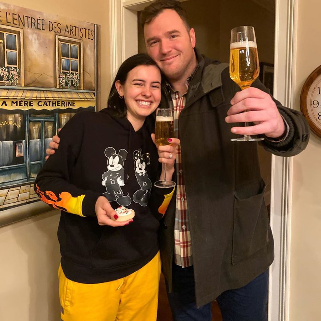 Lisa Cimorelli und und Chad Gilbert an Heiligabend