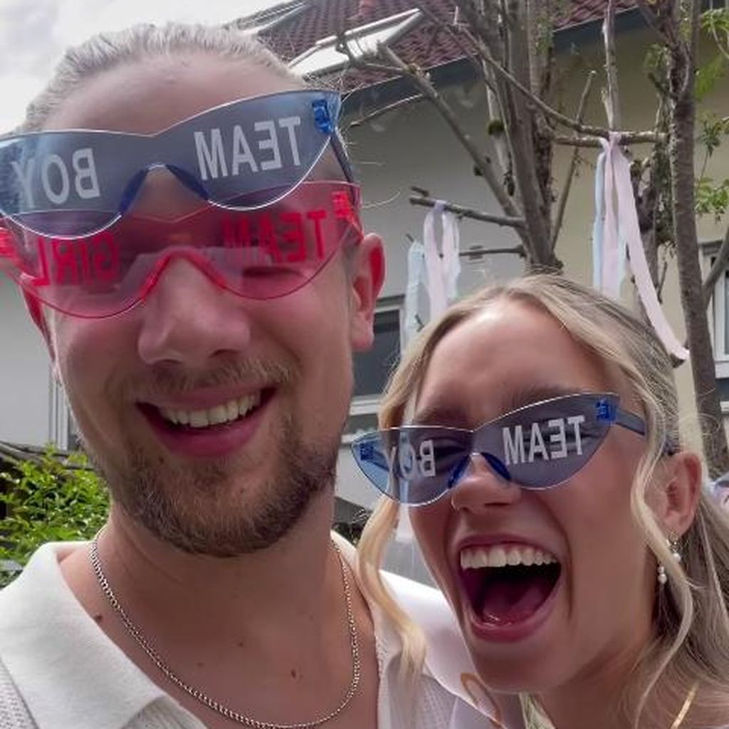 TikTok-Star Lisa Mantler mit ihrem Ehemann Jonas