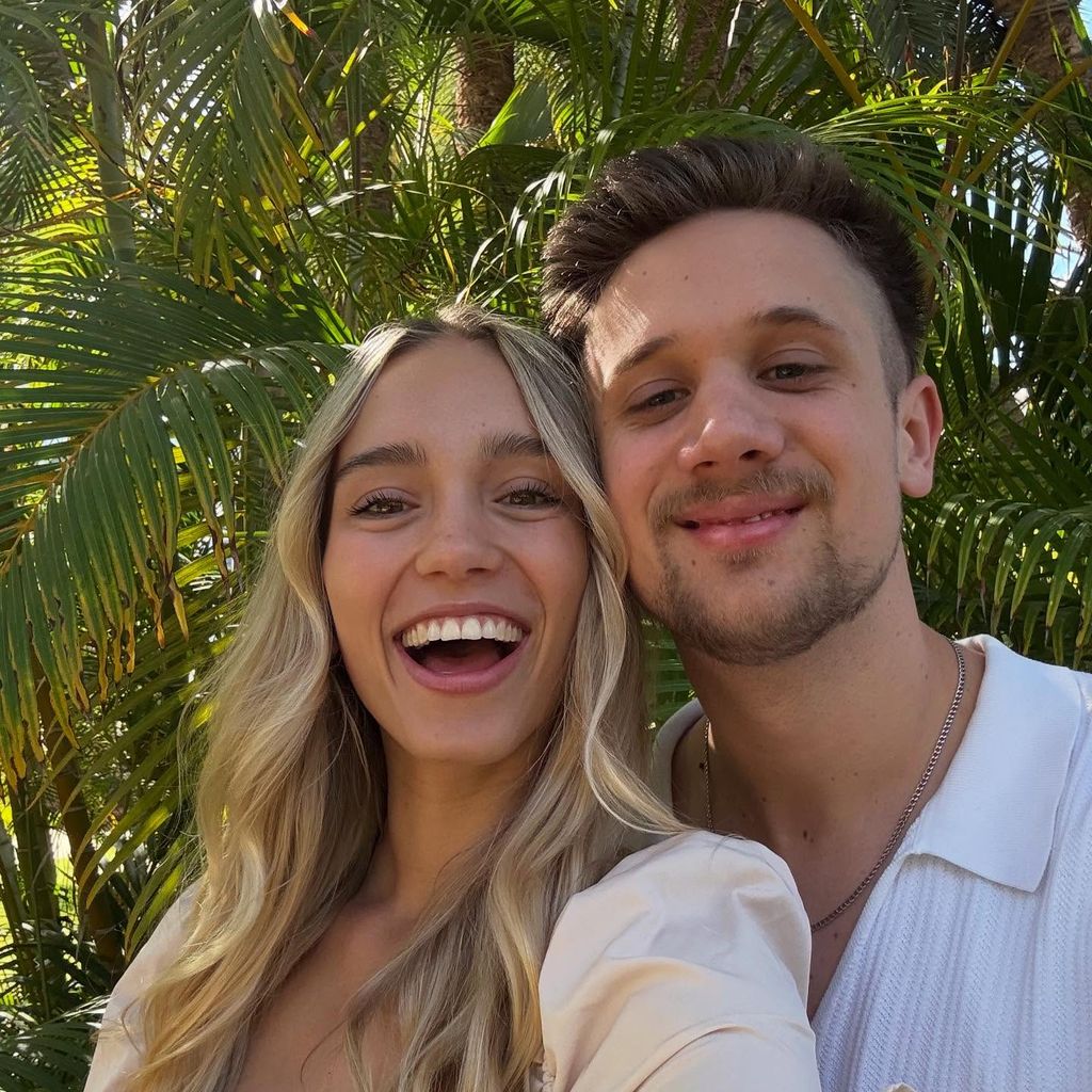 Lisa Mantler und ihr Ehemann Jonas, Januar 2025