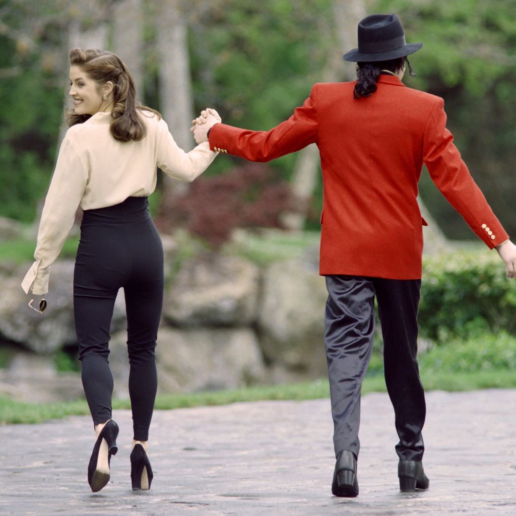 Lisa Marie Presey und Michael Jackson, 1995