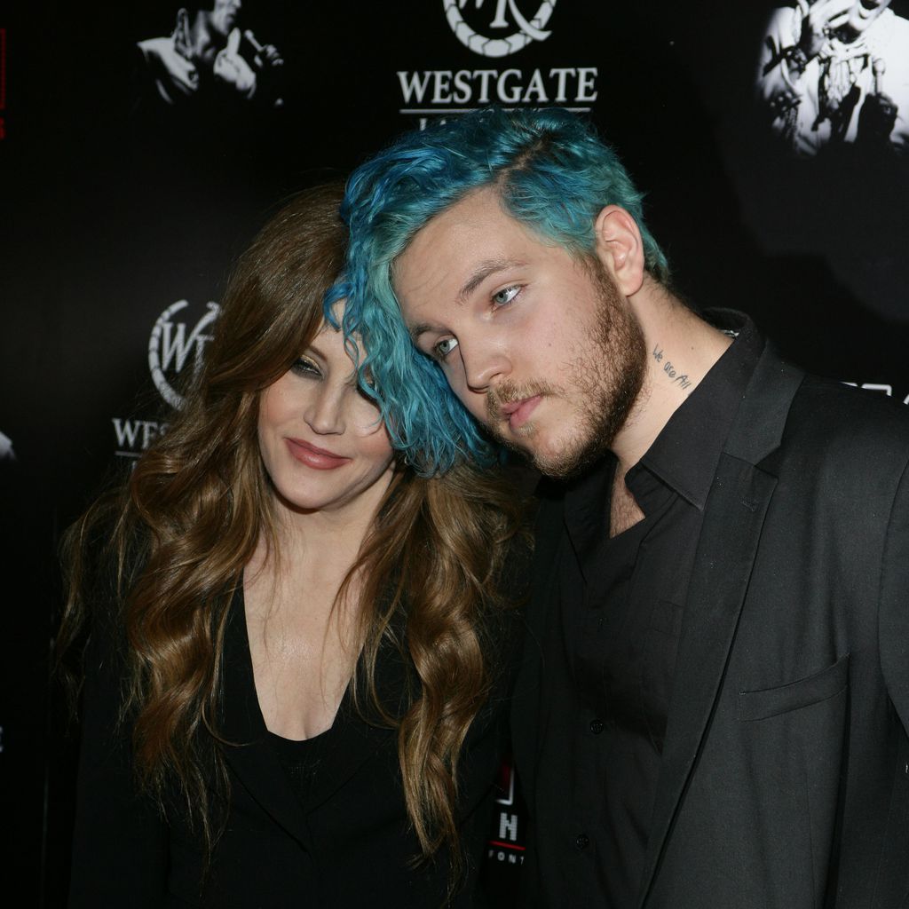Lisa Marie Presley und ihr Sohn Benjamin Keough, Musiker
