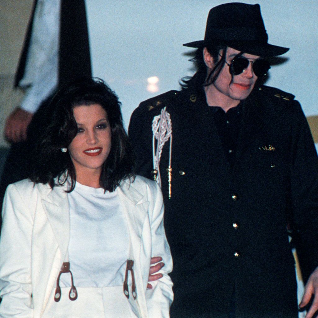 Lisa Marie Presley und Michael Jackson, August 1994