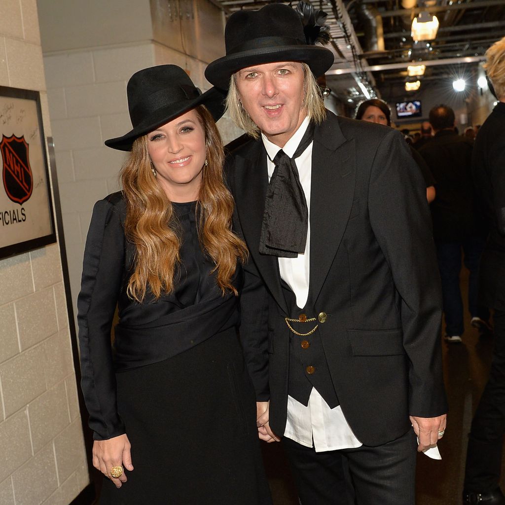 Lisa Marie Presley und Michael Lockwood bei den CMT Music Awards, 2013