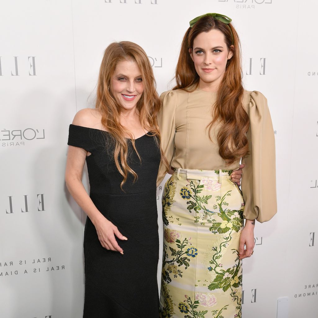 Lisa Marie Presley und Riley Keough im Oktober 2017
